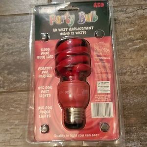 🖤FREE WITH ANY PURCHASE 🖤Red light bulb